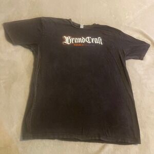 Lane Seven‎ BrandCraft Dialed In Tour 2022 XL Shirt Men Black Cotton Graphic Tee